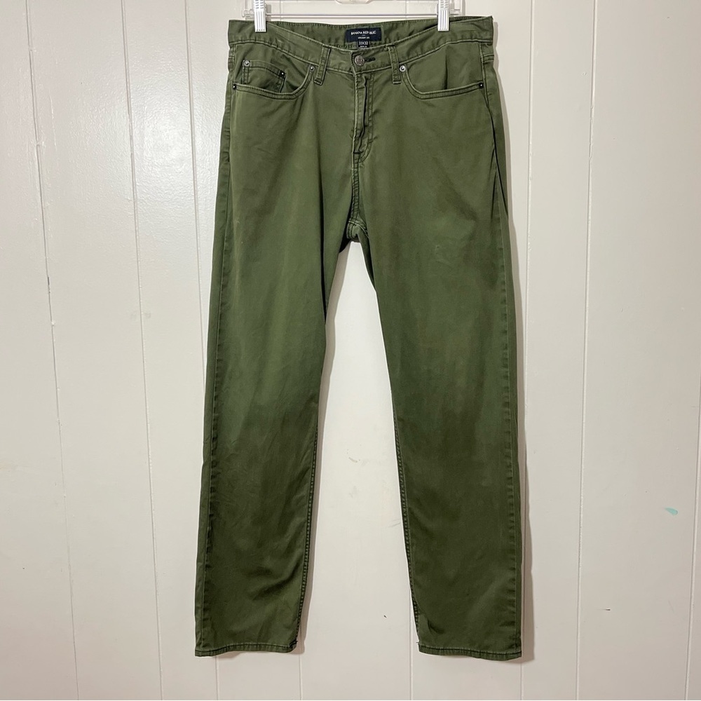 Banana Republic Straight Jeans Olive Green